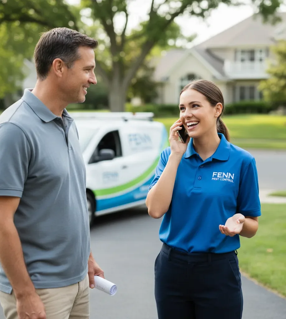 Fenn Pest Control customer support in Fredericksburg